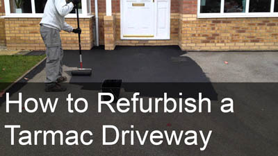 How to Refurbish a Tarmac Driveway